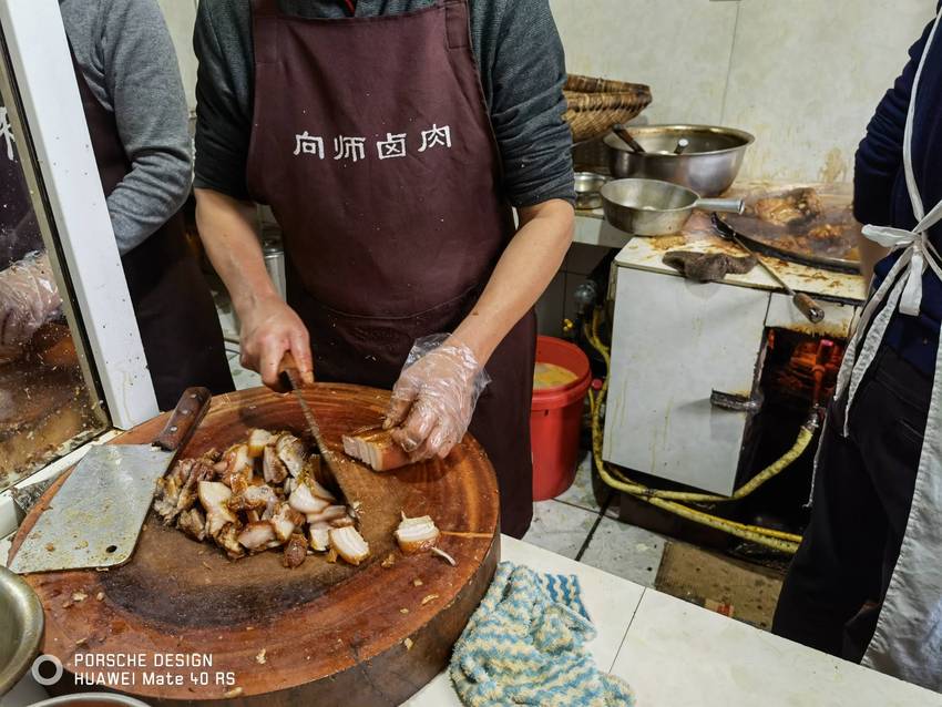 向师卤肉生意好的批爆