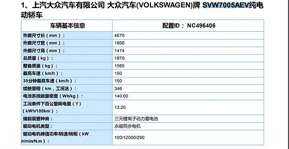 2020年第二批新能源汽车推广目录公布