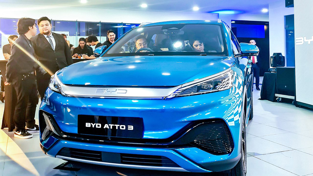 BYD ATTO 3在文莱上市 科技引领纯电风潮