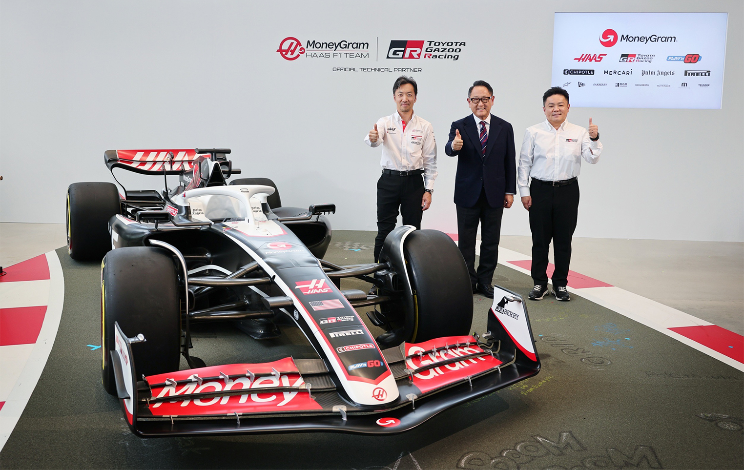 TOYOTA GAZOO Racing与MoneyGram Haas F1 Team达成业务合作，共创汽车产业的未来